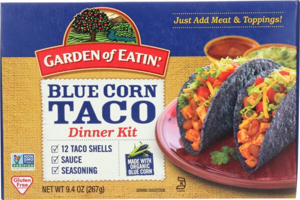 Taco Dinner Kit Blue Organic