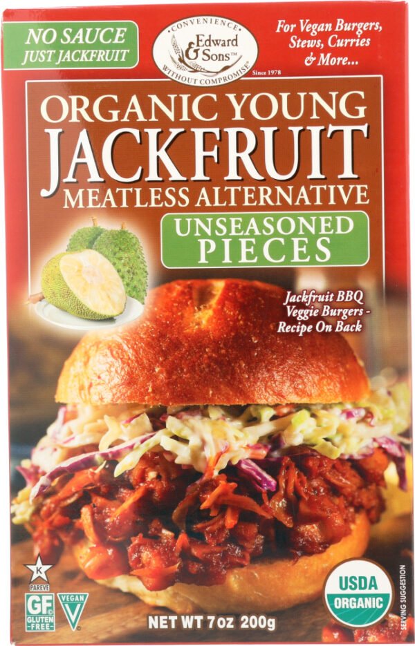 Organic Young Jackfruit Unseasoned Pieces