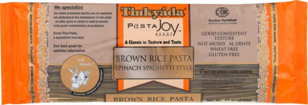 Brown Rice Pasta Spinach Spaghetti