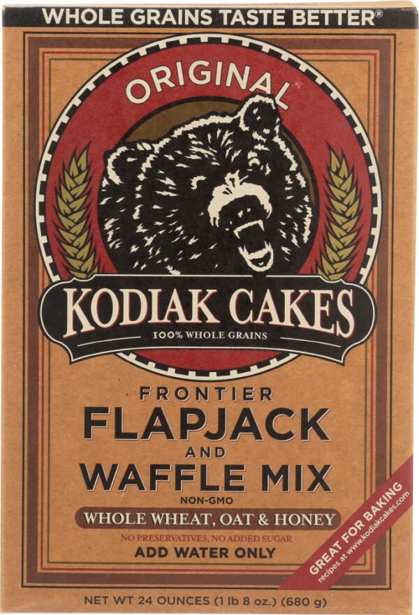 Frontier Flapjack and Waffle Mix Whole Wheat Oat & Honey