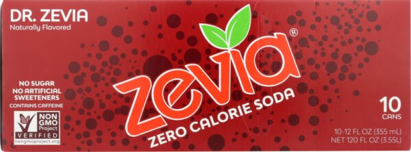 Dr. Zevia Zero Calorie Soda 10 Pack