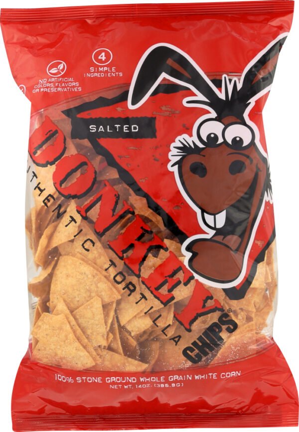 All Natural Authentic Tortilla Chips Salted