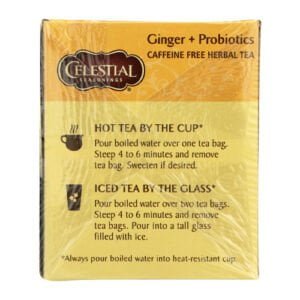 Ginger Probiotic Herbal Tea