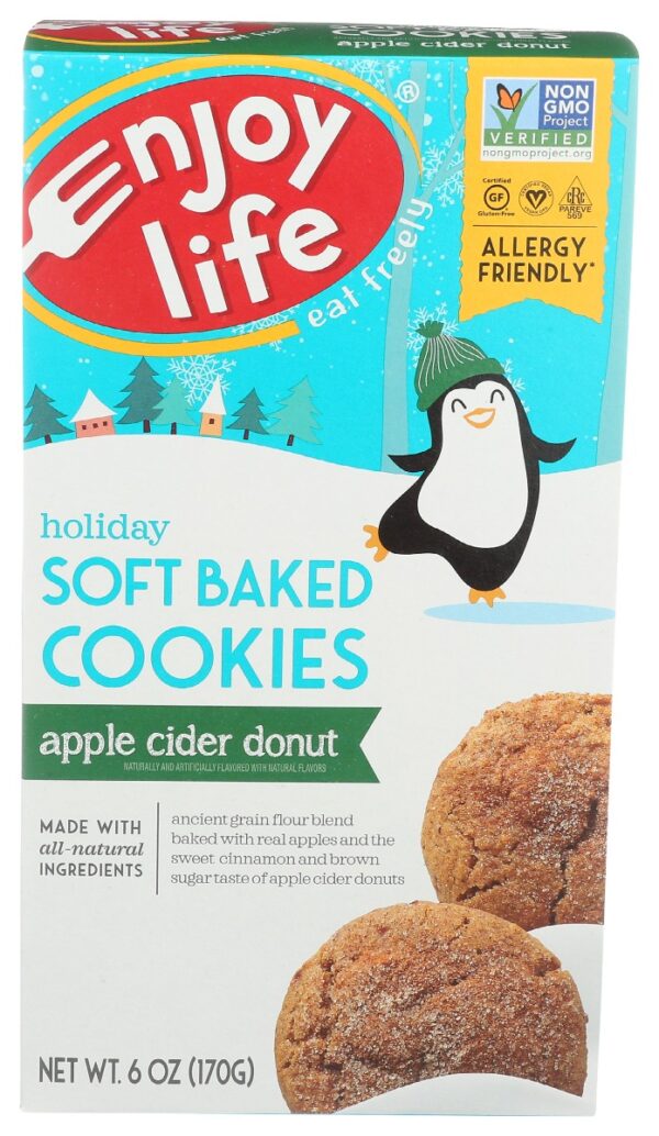 Holiday Soft Baked Cookies Apple Cider Donut