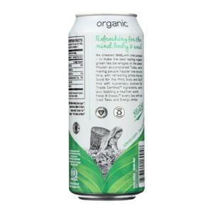 Organic Iced Green Tea Mint Lightly Sweetened