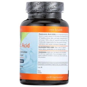 Hyaluronic Acid Nature Moisturizer 100 mg Dietary Supplement
