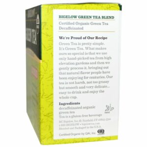 Organic Green Tea Decaf 40 Bags