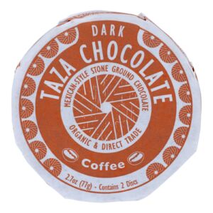 Organic Mexicano Discs 55 Percent Dark Chocolate Coffee