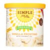 Simple Mills Organic Frosting Vanilla