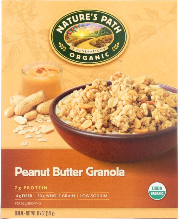 Organic Peanut Butter Granola Cereal