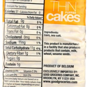 Thin Cakes Corn Lightly Salted