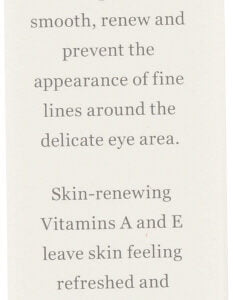 Anti-Wrinkle Eye Cream Vitamin A
