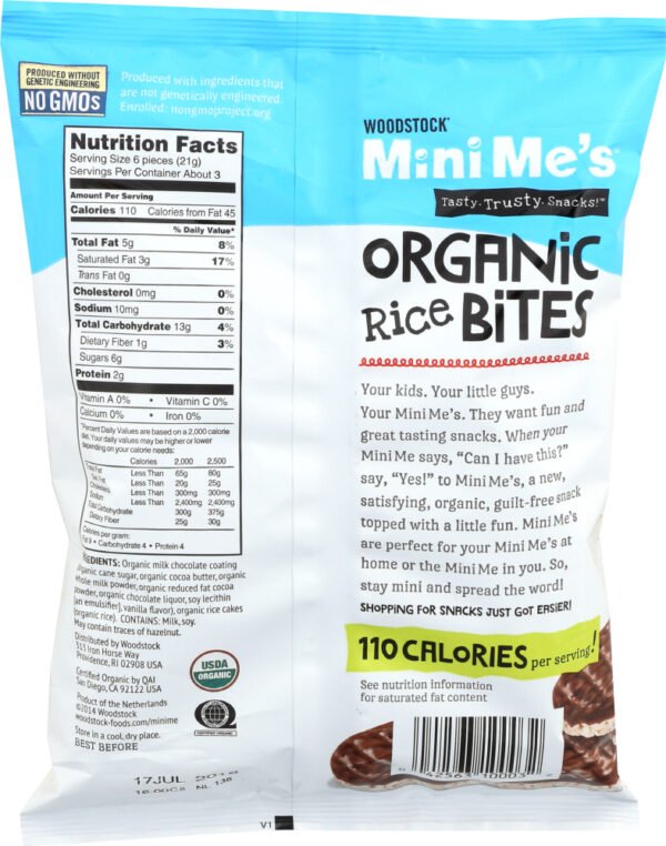 Rice Bites Milk Chocolate Organic