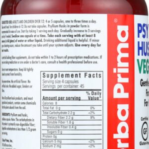 Psyllium Husks Veg Caps 625 mg