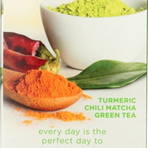 Benefits Turmeric Chili Matcha Green Tea 18 Bags