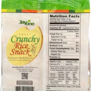 Crunchy Rice Snack Sweet