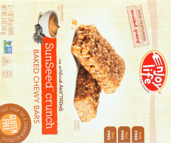 Oven Baked Chewy Bars SunSeed Crunch