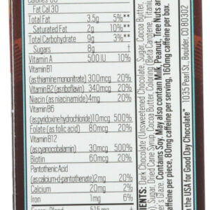 Energy Chocolate Supplement