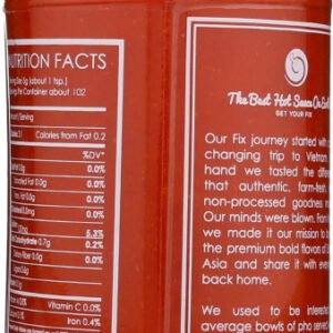 Sauce Hot Sriracha