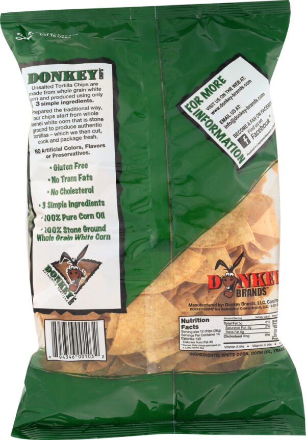 Authentic Tortilla Chips Unsalted