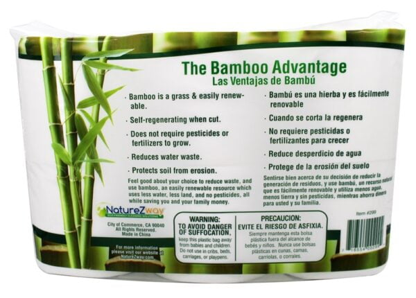 Bamboo Bath Tissue 6 Rolls