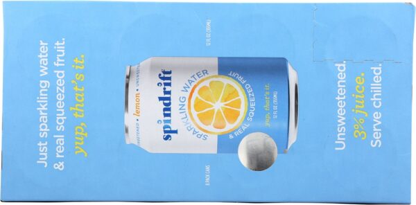 Lemon Sparkling Water 8 Pack