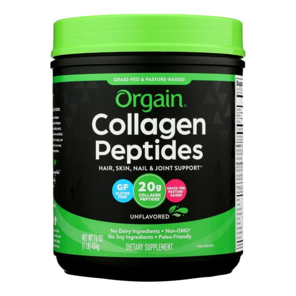 Collagen Peptides Powder Organic Grass Fed