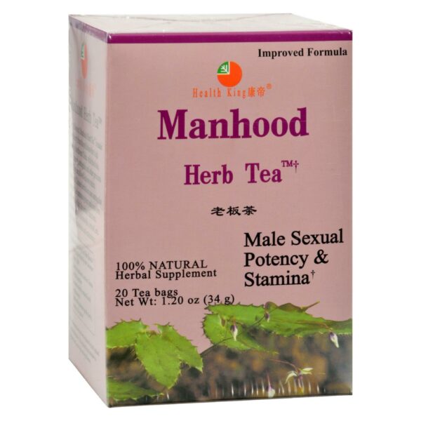 health king manhood herb tea