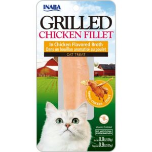 Best Cat Treat Grll Chicken Broth – Case of 8-.9 OZ