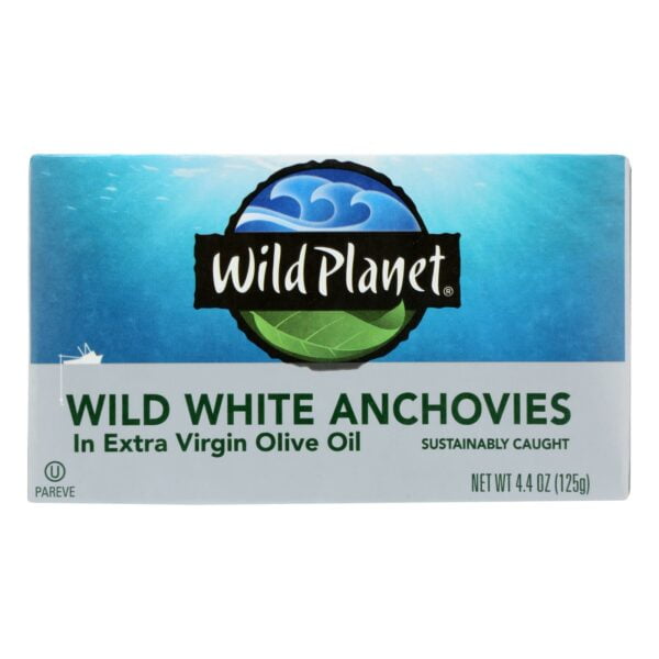 wild white anchovies