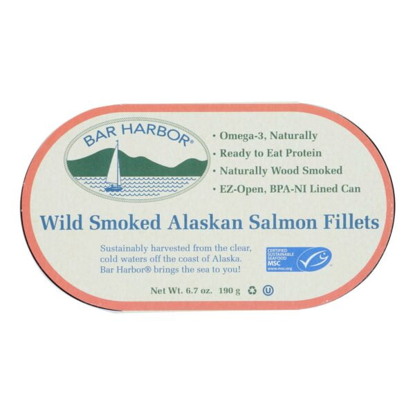 Wild Smoked Alaskan Salmon Fillets