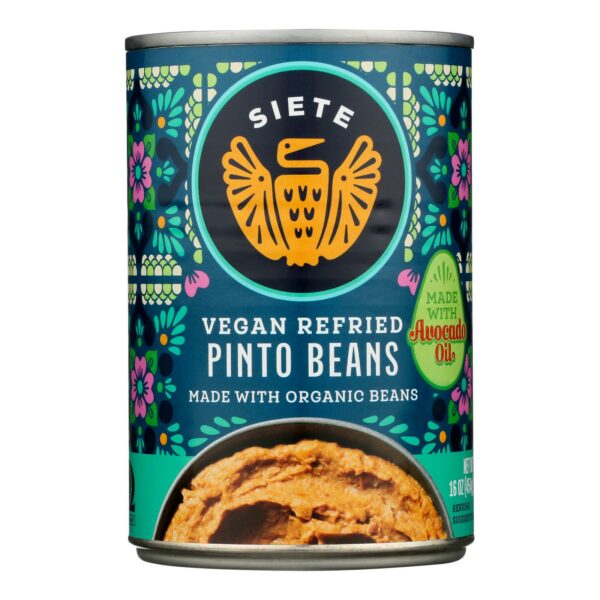 vegan refried pinto beans