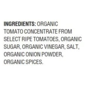 Ketchup Tomato Organic