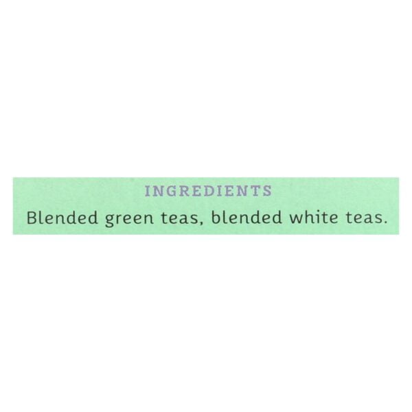 Fusion Green & White Tea 18 Tea Bags