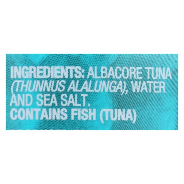 Tuna Albacore Chunk Water