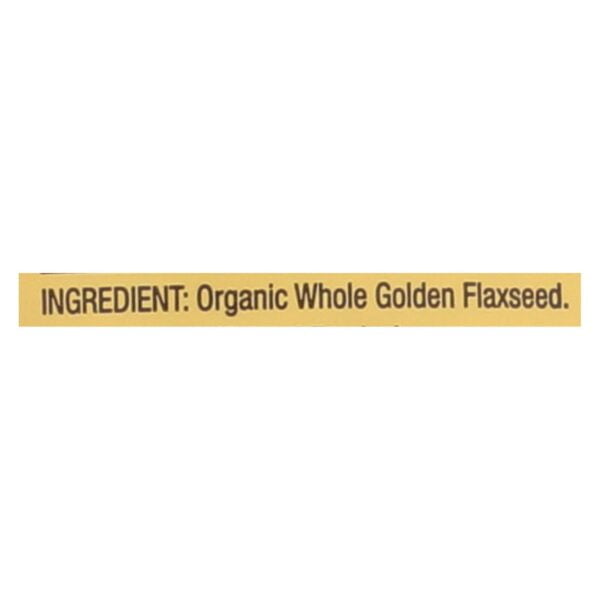 Organic Golden Flaxseed Meal