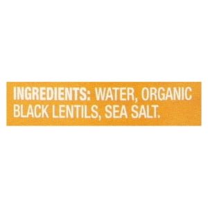 Organic Black Lentils