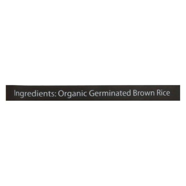Organic Germinated Brown Rice
