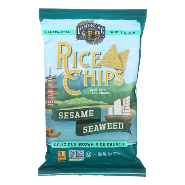 Rice Chips Sesame and Seaweed