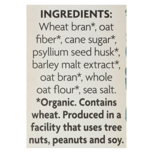 Organic Smart Bran Psyllium and Oatbran Cereal