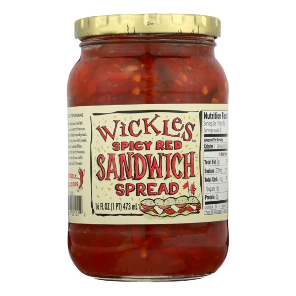 Sandwich Sprd Spicy Red