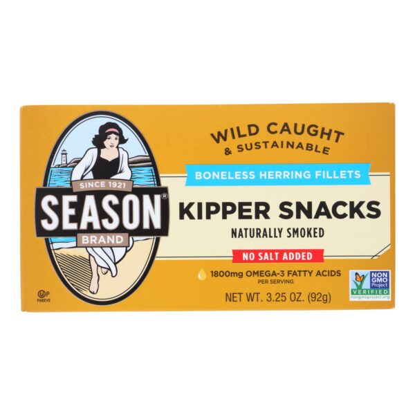 Kipper Snacks No Salt Added