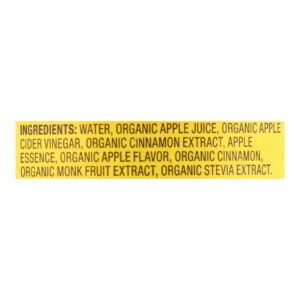 Organic Apple Cinnamon Apple Cider Vinegar Refreshers