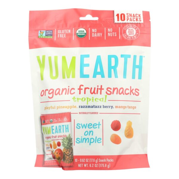 Organic Assorted Tropical Fruit Snack