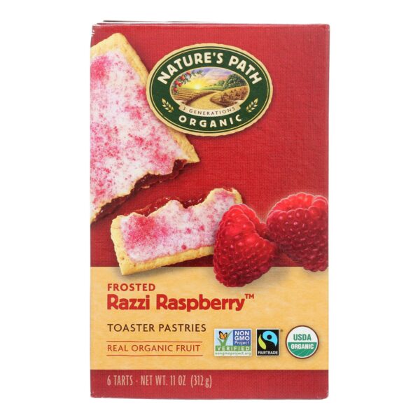 Frosted Razzi Raspberry Toaster Pastries