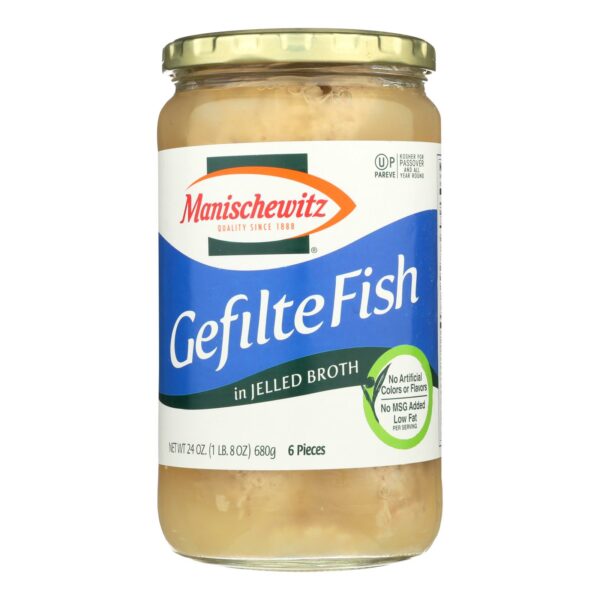 Gefilte Fish in Jelled Broth