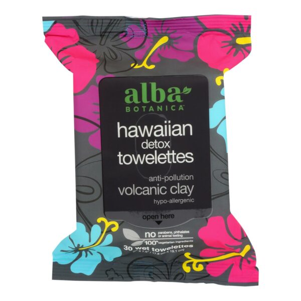 alba botanica hawaiian detox towelettes