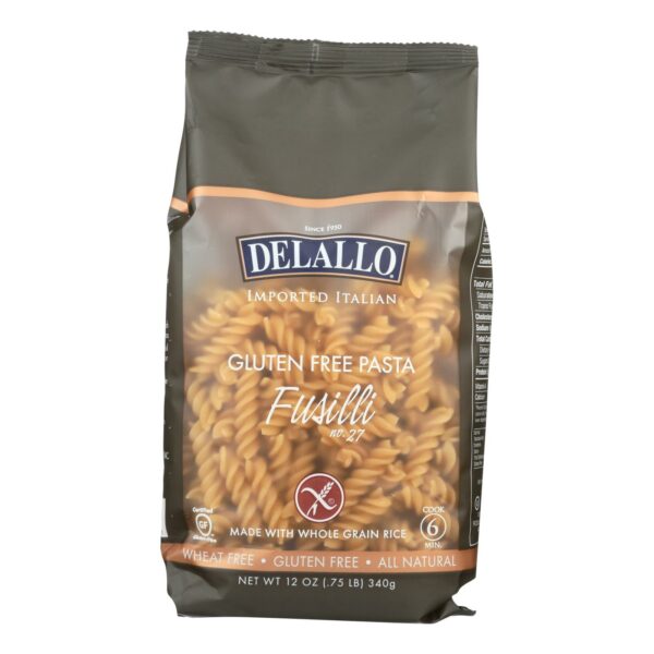 Gluten-Free Pasta Whole Grain Rice Fusilli