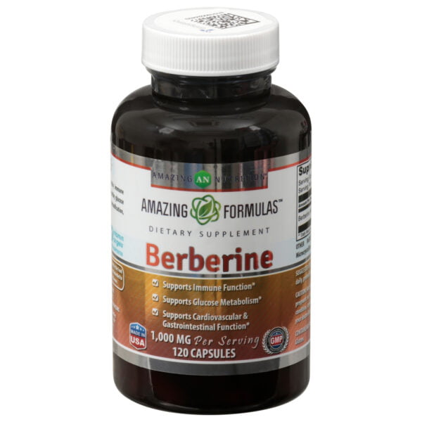 amazing formulas berberine 500mg 120 capsules