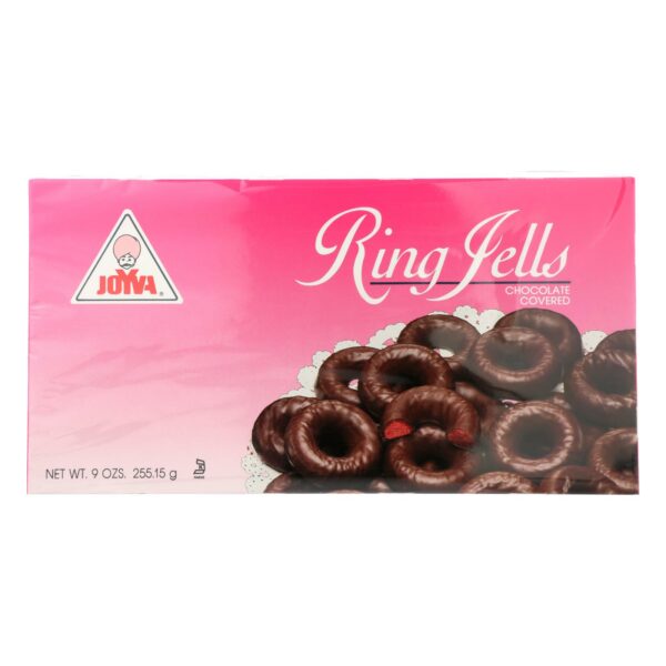Chocolate Covered Raspberry Ring Jells